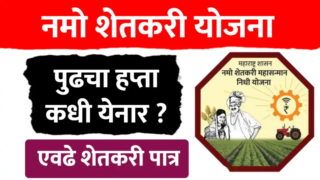 namo shetkari yojna : नमोचा आठवा हप्ता शेतकऱ्यांच्या खात्यावर जमा करण्यात येणार 